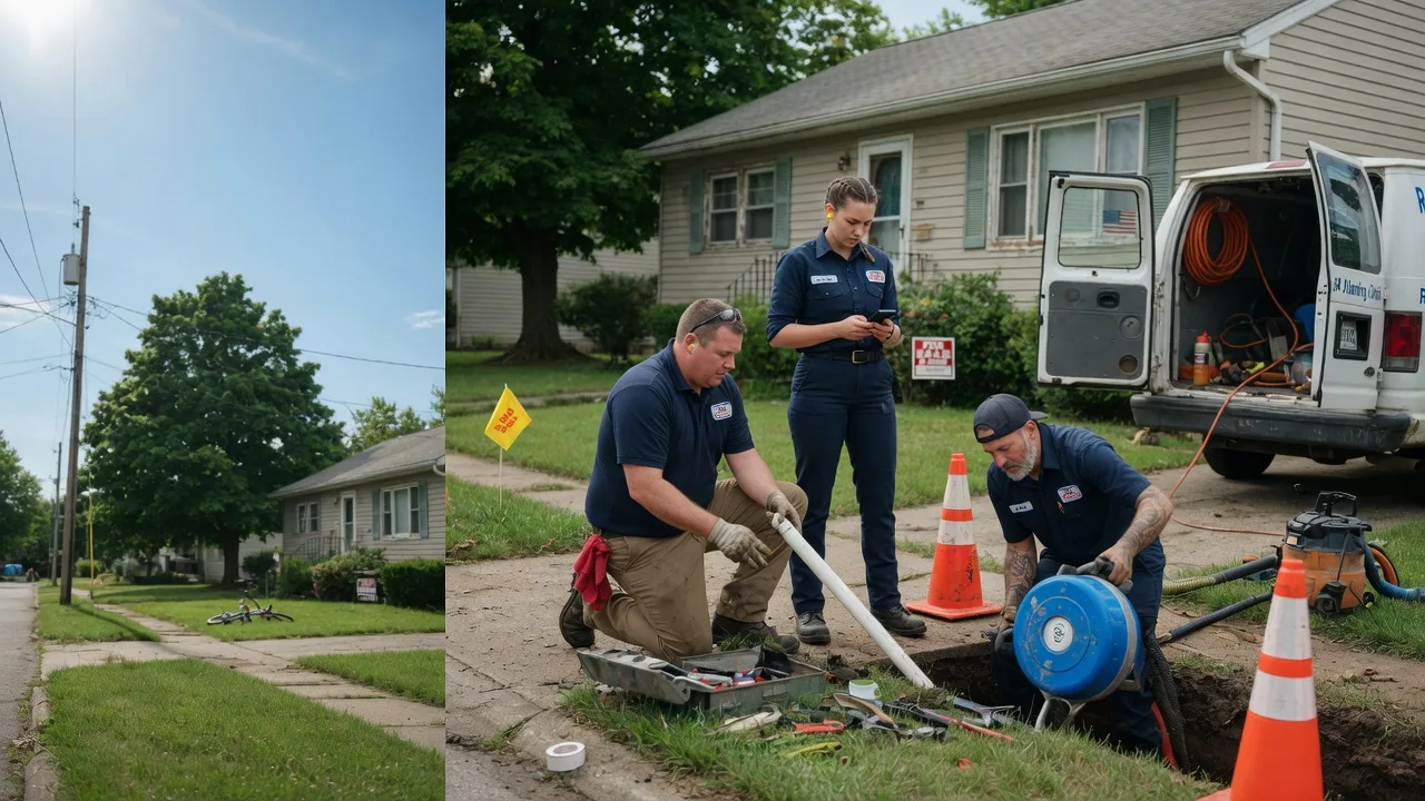 Sewer Line Repair in Hobart, OK near me